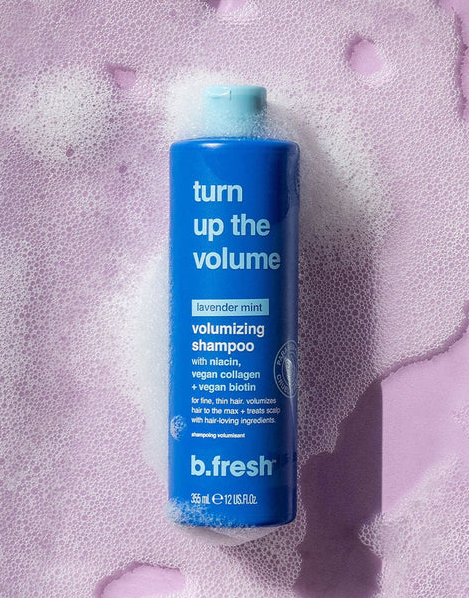 b.fresh Turn Up The Volume Volumizing Shampoo Apimties suteikiantis šampūnas, 355ml