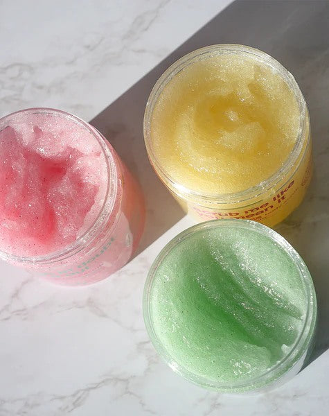 b.fresh Ananasų aromato kūno šveitiklis / Scrub Me Like You Mean It Pineapple Punch Body Scrub, 200g-skrabas