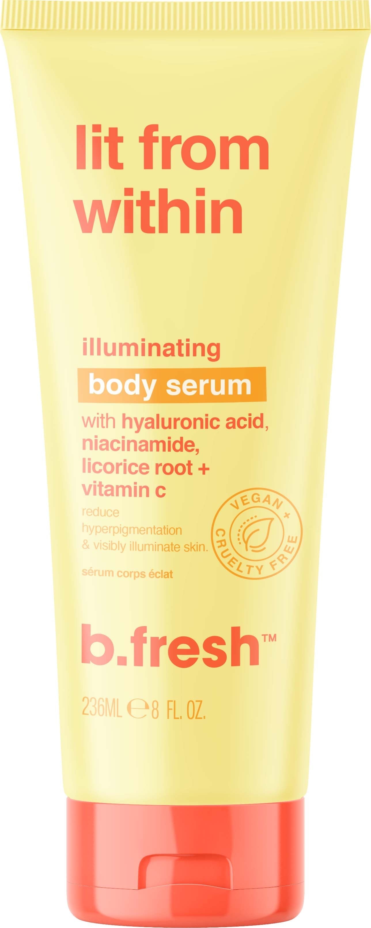 b.fresh Švytėjimo suteikiantis kūno serumas / Lit From Within Illuminating Body Serum, 236ml- kremas