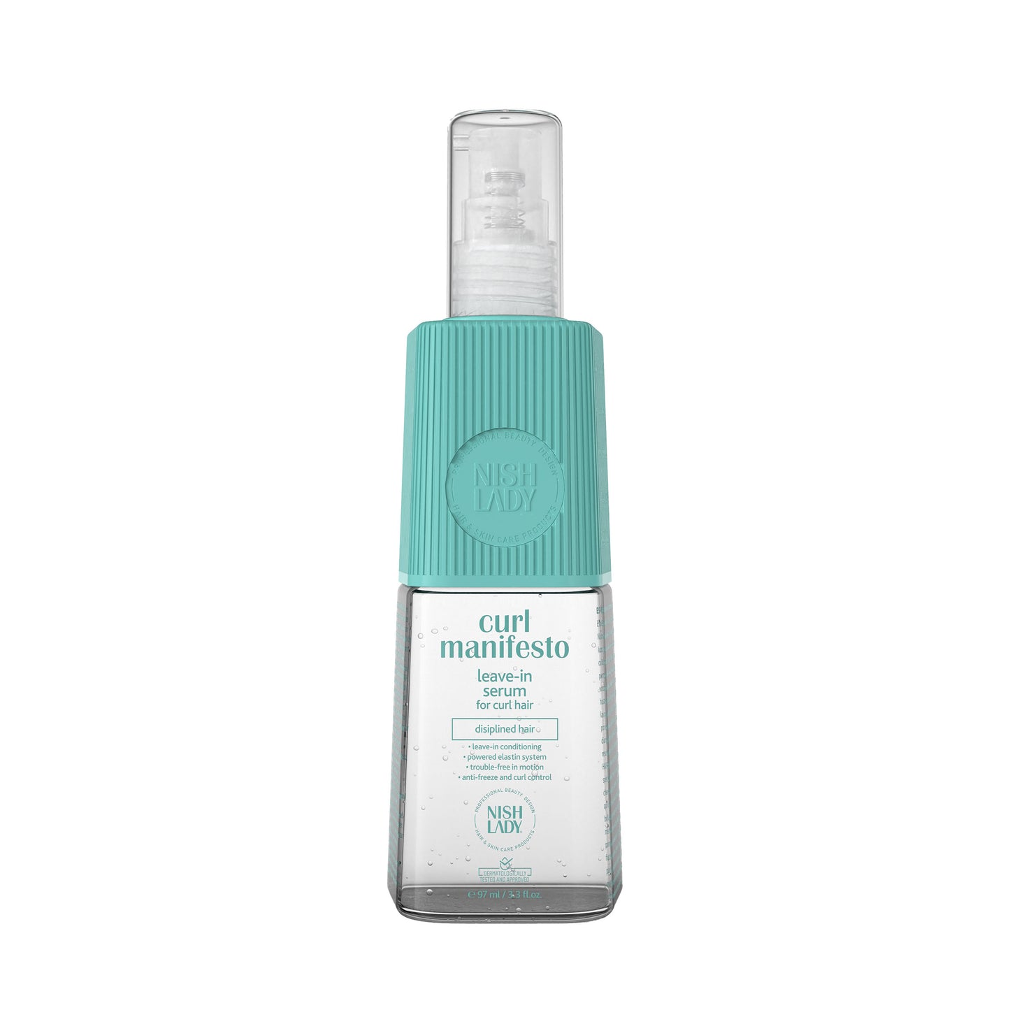 Nishlady Serumas garbanotiems plaukams / LEAVE-IN SERUM CURL MANIFESTO, 97 ml- serumas garbanoms