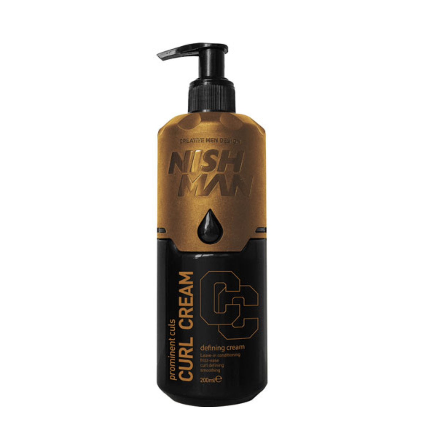 Nishman Formavimo kremas garbanotiems plaukams / CURL DEFINING CREAM, 200 ml