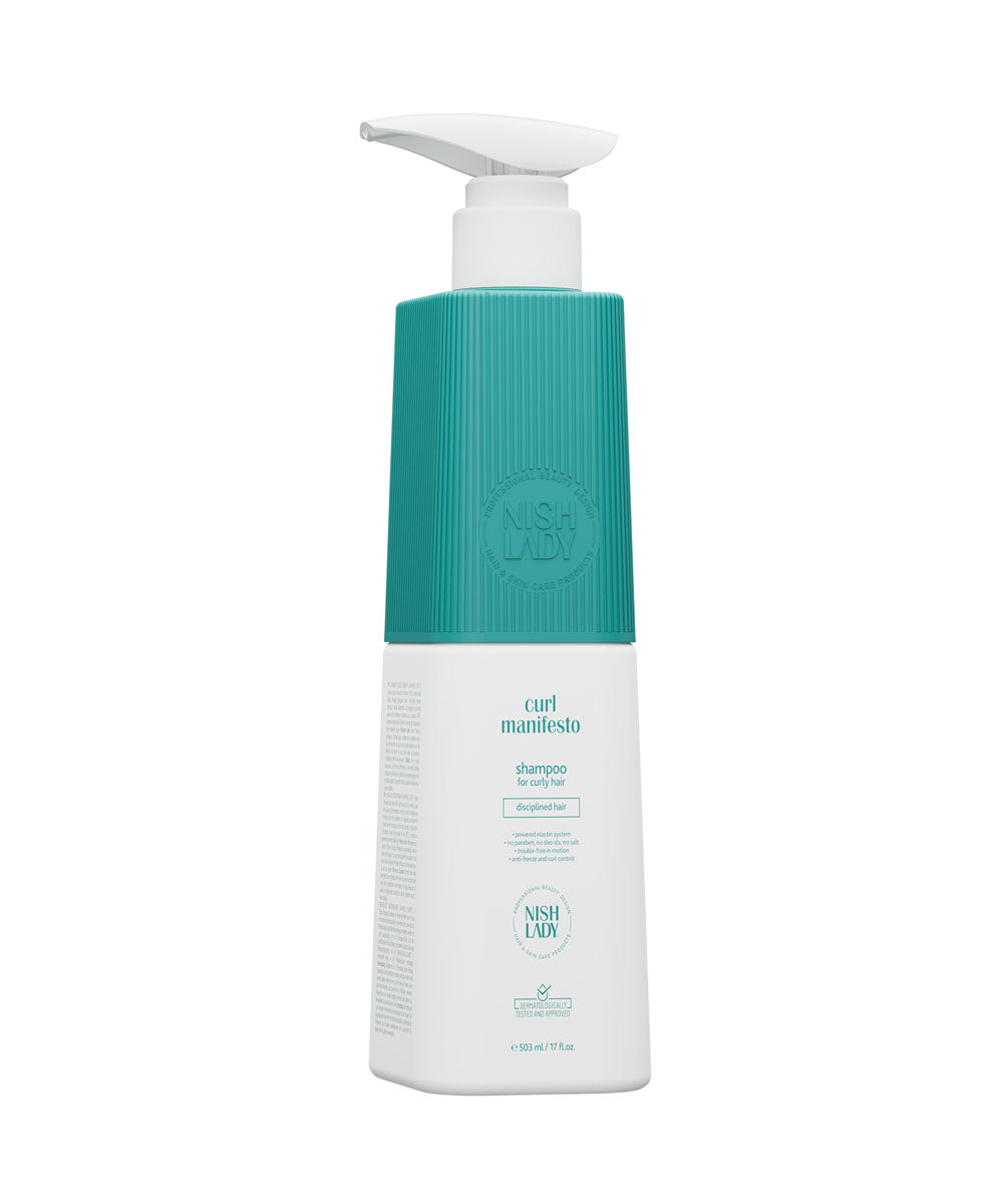 Nishlady Šampūnas garbanotiems plaukams / SHAMPOO CURL MANİFESTO, 947 ml- šampūnas garbanoms