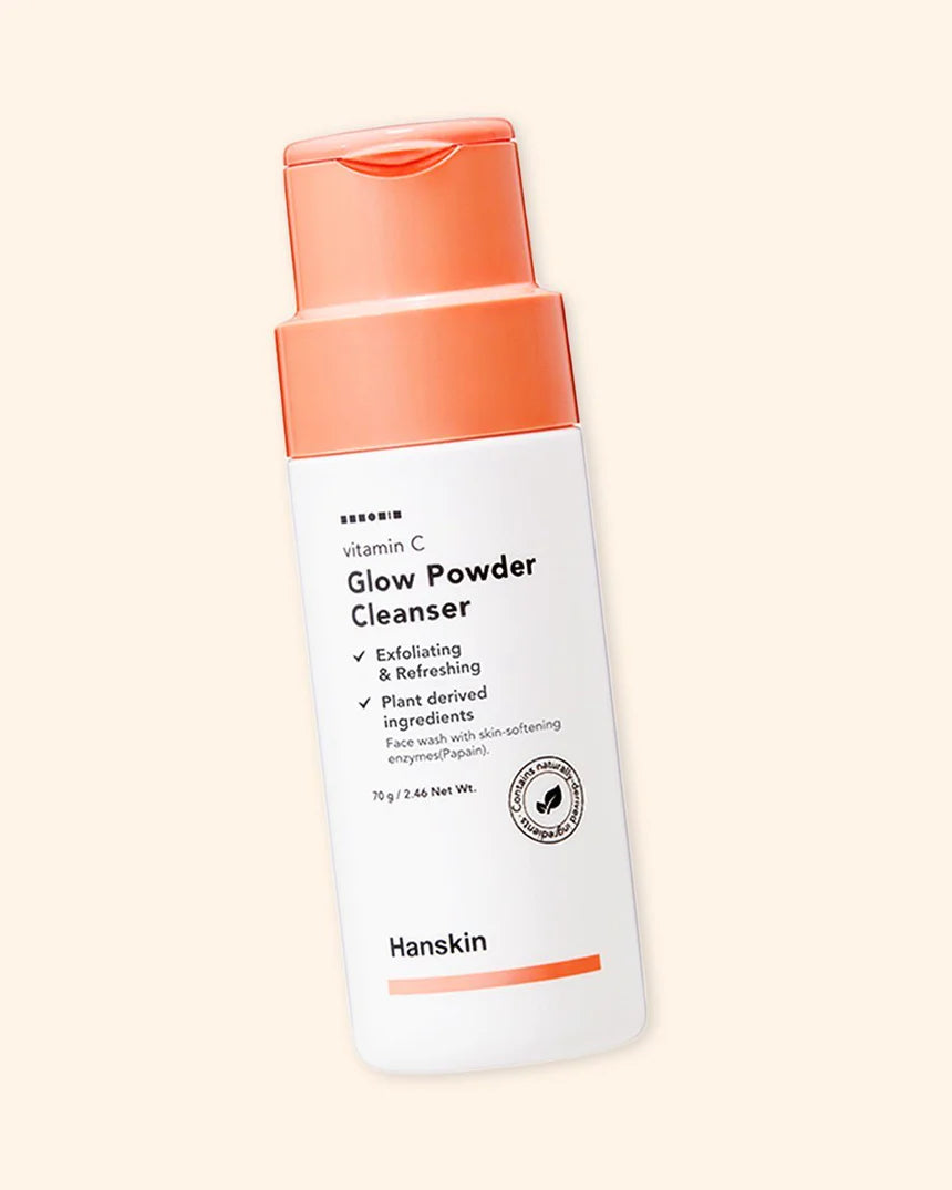 Enziminis veido prausiklis su vitaminu C Hanskin Vitamin C Glow Powder Cleanser, 70 g