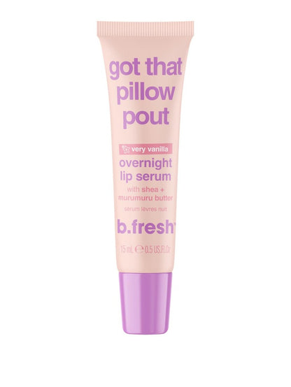 b.fresh Got That Pillow Pout Overnight Lip Serum Maitinamasis naktinis lūpų serumas, 15ml