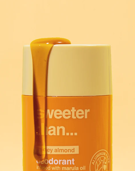 b.fresh Sweeter Than... Honey Almond Aluminium-Free Deodorant Tepamas dezodorantas, 50g