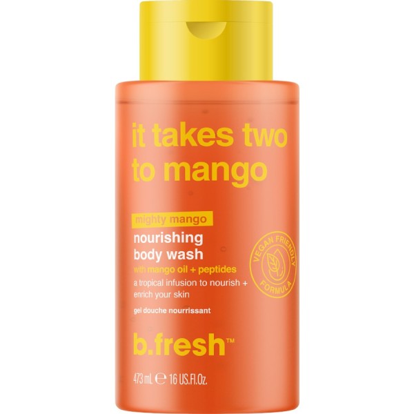 b.fresh It Takes Two To Mango Nourishing Body Wash Maitinamasis kūno prausiklis, 473ml