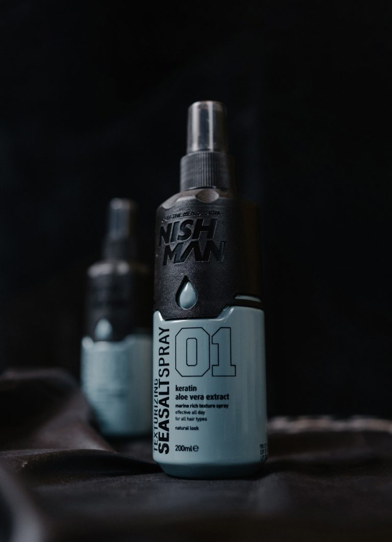 Nishman Jūros druskos purškiklis plaukams su keratinu ir alijošiumi 01 / SEA SALT SPRAY KERATIN ALOE VERA EXTRACT 01, 200 ml- GARBANOMS