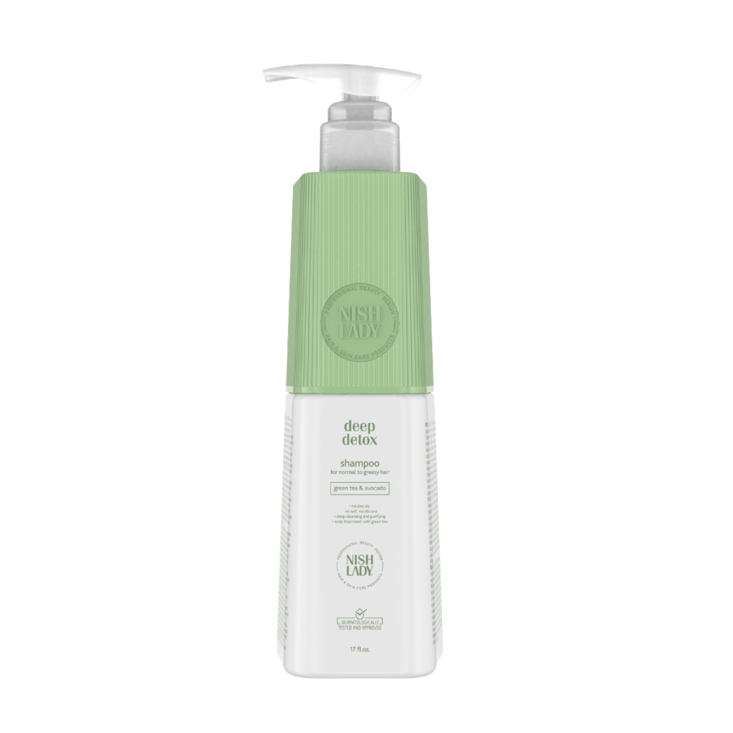 Nishlady Giliai valantis plaukų šampūnas / SHAMPOO DEEP DETOX, 503 ml- šampūnas riebiems plaukams eleyshop.lt