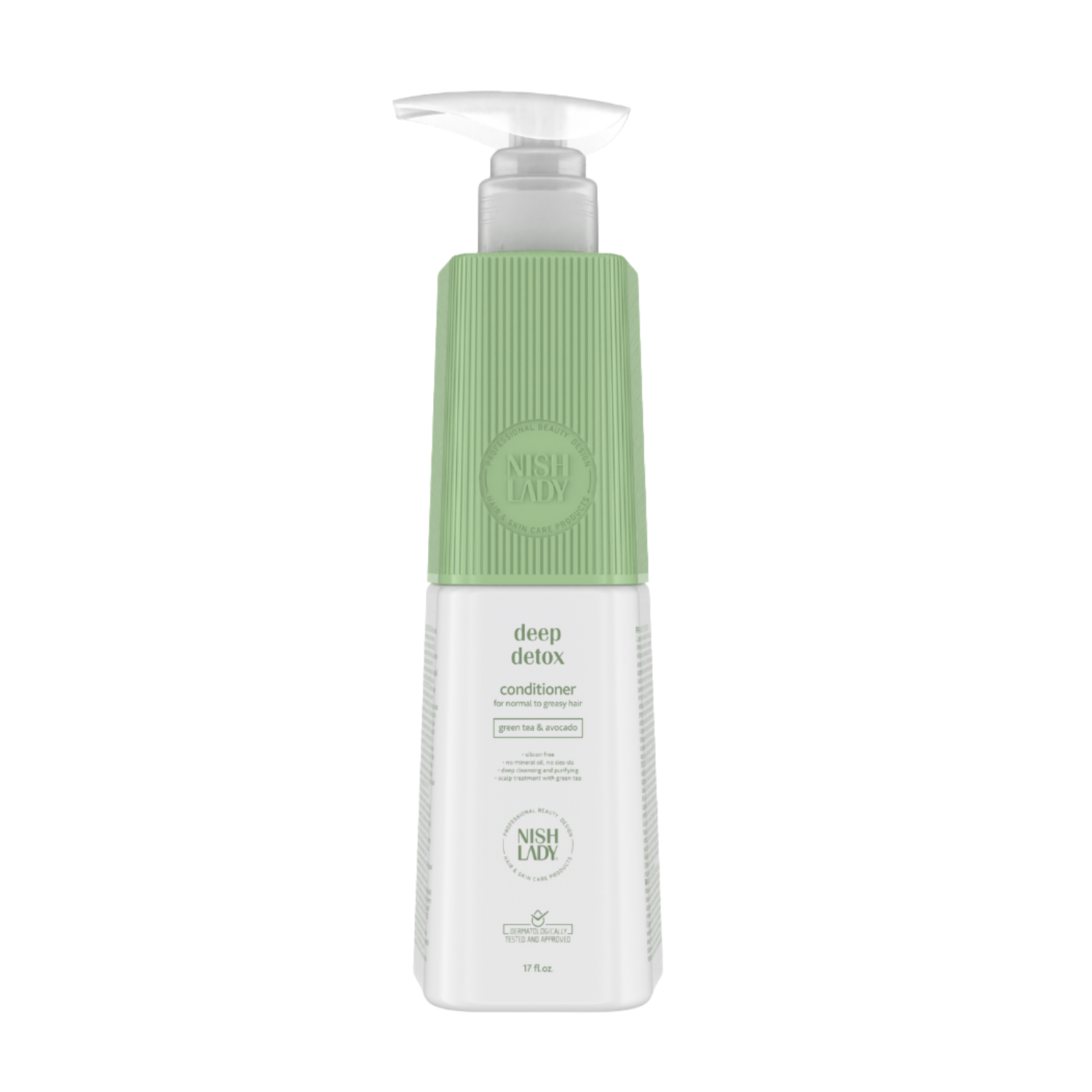 Nishlady Giliai valantis plaukų kondicionierius / CONDITIONER DEEP DETOX, 503 ml- kondicionierius riebiems plaukams eleyshop.lt