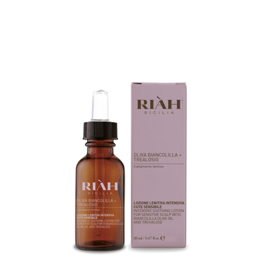 RIAH Intensive Soothing Lotion With Biancolilla Olive Oil Galvos odą raminantis serumas, 20ml