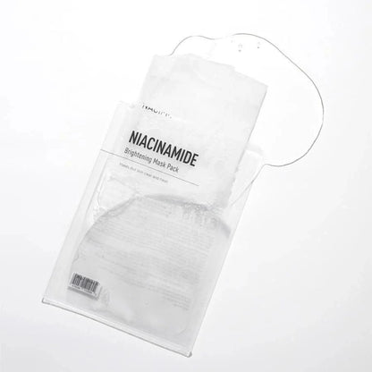 NACIFIC Niacinamide Brightening Mask šviesinanti lakštinė veido kaukė su niacinamidu, 30 g