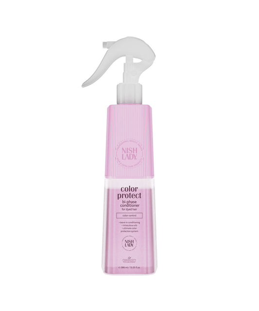 Dvifazis kondicionierius dažytiems plaukams NISHLADY BI PHASE CONDITIONER COLOR PROTECT, 386 ml