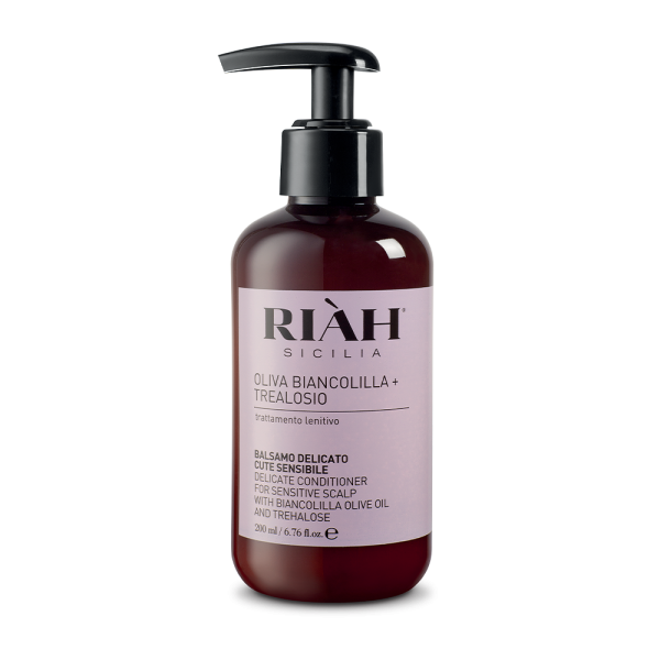 RIAH Soothing Conditioner With Biancolilla Olive Oil Raminamasis kondicionierius, 200ml