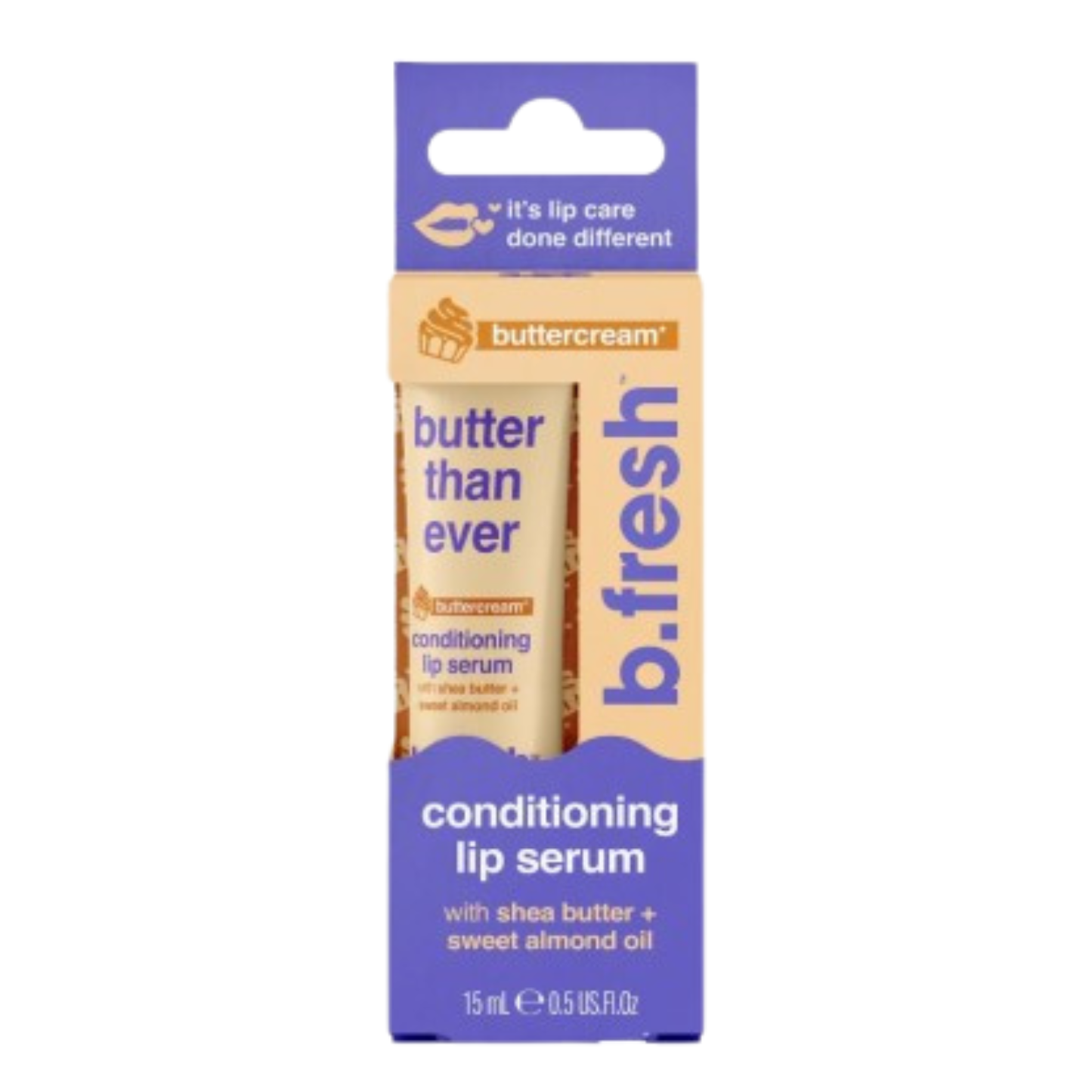 b.fresh Kondicionuojantis lūpų serumas / Butter Than Ever Conditioning Lip Serum, 15ml-balzamas lūpoms