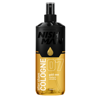 Nishman Losjonas po skutimosi "Gold one" 07 / AFTER SHAVE COLOGNE 07 GOLD ONE 07, 100 ml