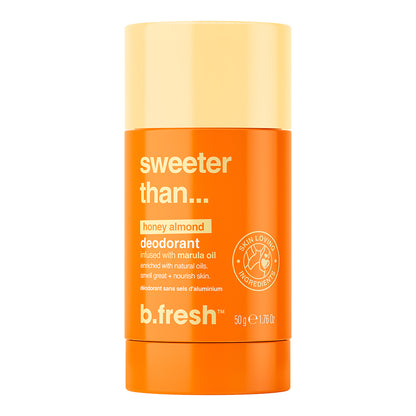 b.fresh Sweeter Than... Honey Almond Aluminium-Free Deodorant Tepamas dezodorantas, 50g