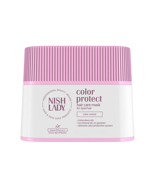 Nishlady Kaukė dažytiems plaukams / Color Protect Hair Mask, 275 ml