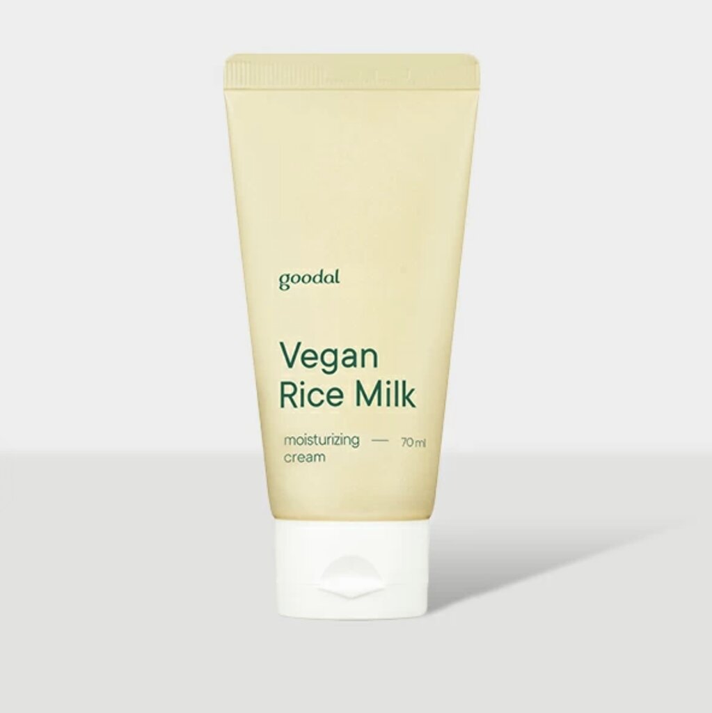 Drėkinantis veido kremas GOODAL Vegan Rice Milk Moisturizing Cream, 70 ml