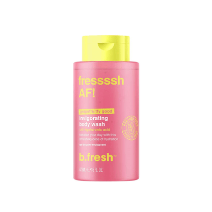 b.fresh Greipfrutų aromato drėkinamasis kūno prausiklis su hialurono rūgštimi / fressssh AF! Body Wash, 473ml