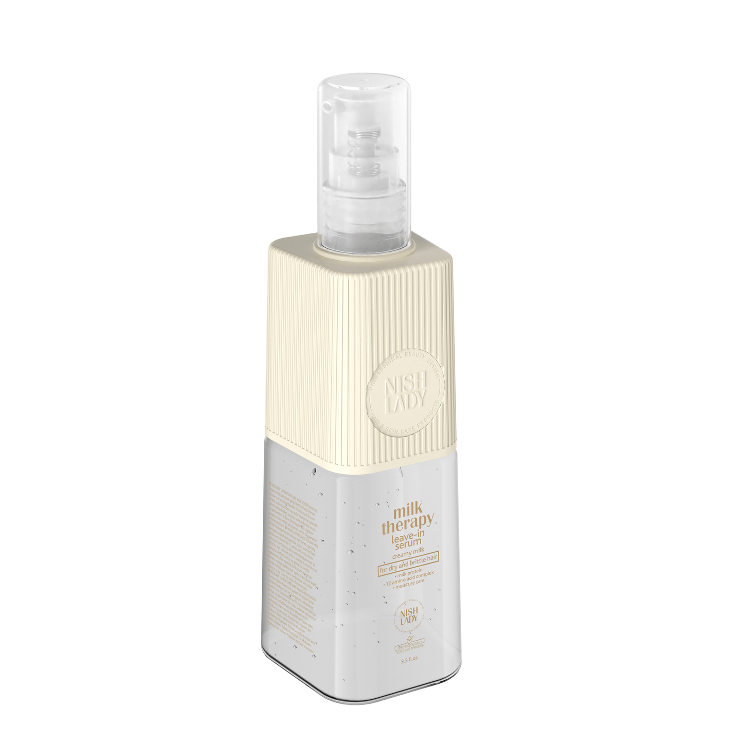 Nishlady Serumas sausiems plaukams / LEAVE-IN SERUM MILK THERAPY, 97 ml- nenuskalaujamas serumas