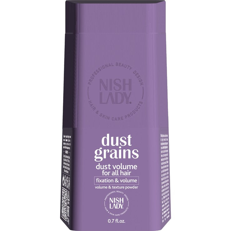 Plaukų formavimo pudra NISHLADY DUST GRAINS&DUST VOLUME POWDER WAX, 20 gr