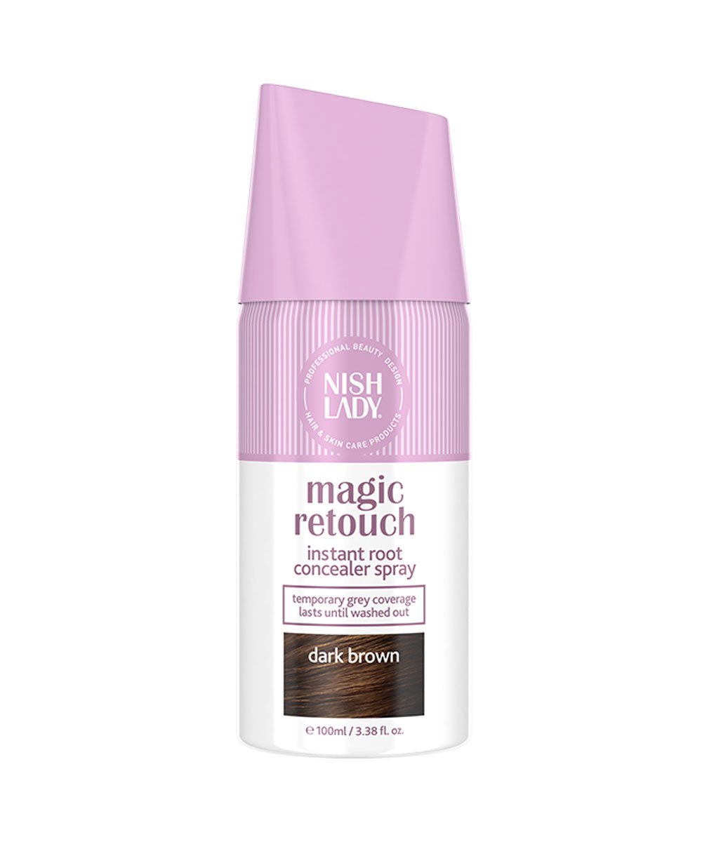 Nishlady Ataugusių plaukų šaknų purškiklis / Magic Retouch Spray, 100 ml