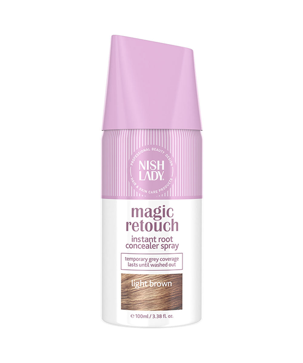 Nishlady Ataugusių plaukų šaknų purškiklis / Magic Retouch Spray, 100 ml