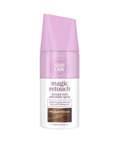 Nishlady Ataugusių plaukų šaknų purškiklis / Magic Retouch Spray, 100 ml