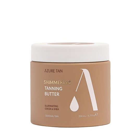 Azure Tan “Shimmering Tanning Butter” žėrėjimą suteikiantis savaiminio įdegio sviestas