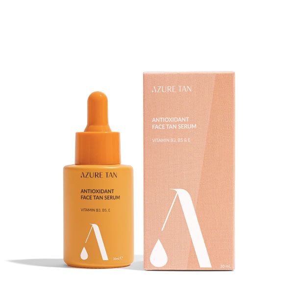 Azure Tan “Antioxidant Tan Serum” Antioxidant veido serumas su savaiminio įdegio efektu